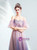 In Stock:Ship in 48 Hours Pink Blue Tulle Appliques Prom Dress