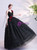 In Stock:Ship in 48 Hours Black Tulle Tiers Prom Dress