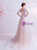 In Stock:Ship in 48 Hours Tulle V-neck Appliques Prom Dress