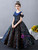 In Stock:Ship in 48 Hours Ball Gown Blue Sequins Flower Girl Dress