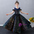 In Stock:Ship in 48 Hours Ball Gown Blue Sequins Flower Girl Dress