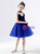 In Stock:Ship in 48 Hours Royal Blue Sequins Flower Girl Dress