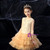 In Stock:Ship in 48 Hours Tulle Tiers Appliques Flower Girl Dress