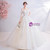 In Stock:Ship in 48 Hours Ivory Sequins Appliques Beading Wedding Dress