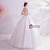 In Stock:Ship in 48 Hours Ball Gown White Tulle Lace Wedding Dress