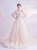 In Stock:Ship in 48 Hours Champagne Appliques Wedding Dress