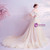 In Stock:Ship in 48 Hours Champagne Appliques Wedding Dress