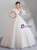 In Stock:Ship in 48 Hours Ball Gown Tulle Appliques Wedding Dress