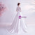 In Stock:Ship in 48 Hours White Satin Long Sleeve Wedding Dress