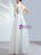 In Stock:Ship in 48 Hours White Tulle Pink Appliques Off the Shoulder Wedding Dress
