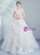In Stock:Ship in 48 Hours One Shoulder Appliques Wedding Dress