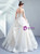 In Stock:Ship in 48 Hours One Shoulder Appliques Wedding Dress