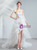 In Stock:Ship in 48 Hours White Hi Lo Tulle Wedding Dress