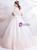 In Stock:Ship in 48 Hours Pink Short Sleeve Appliques Wedding Dress