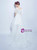 In Stock:Ship in 48 hours Hi Lo Tulle Appliques Wedding Dress