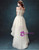 In Stock:Ship in 48 hours White Hi Lo Tulle Appliques Wedding Dress