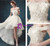 In Stock:Ship in 48 hours White Hi Lo Tulle Appliques Wedding Dress