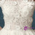 In Stock:Ship in 48 hours White Hi Lo Tulle Appliques Wedding Dress