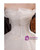 In Stock:Ship in 48 Hours Ball Gown White Strapless Tulle Wedding Dress