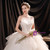 In Stock:Ship in 48 Hours White Spaghetti Straps Wedding Dress