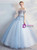 In Stock:Ship in 48 Hours Tulle Off the Shoulder Appliques Quinceanera Dress