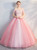 In Stock:Ship in 48 Hours Pink Tulle Appliques Quinceanera Dress