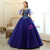 In Stock:Ship in 48 Hours Princess Tulle Appliques Quinceanera Dress