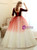 In Stock:Ship in 48 Hours Burgundy Tulle Velvet Quinceanera Dress