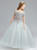 In Stock:Ship in 48 Hours Gray Appliques Flower Girl Dress