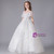 In Stock:Ship in 48 Hours Tulle Sequins Appliques Flower Girl Dress