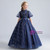 In Stock:Ship in 48 Hours Sequins Puff Sleeve Flower Girl Dress