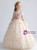 In Stock:Ship in 48 Hours Tulle Long Sleeve Butterfly Flower Girl Dress