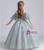 In Stock:Ship in 48 Hours Ball Gown Tulle Sequins Appliques Flower Girl Dress