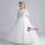 In Stock:Ship in 48 Hours Princess Tulle Sequins Flower Girl Dress