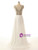 White Chiffon Beading Crystal Prom Dress