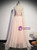 Pink Tulle Appliques Beading Prom Dress