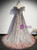 Fantastic Gray Tulle Sequins Beading Prom Dress