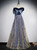 Fancy Tulle Sequins Off the Shoulder Prom Dress