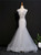 Gray Mermaid Tulle Appliques Beading Prom Dress