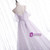 Light Purple Litter Flower Spaghetti Straps Pleats Prom Dress