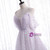 Light Purple Litter Flower Spaghetti Straps Pleats Prom Dress