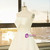Amazing White Satin Strapless Wedding Dress