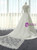 Satin Lace Off the Shoulder Short Sleeve Wedding Dress
