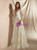 Tulle Embroidery Flower Long Sleeve Wedding Dress