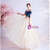 In Stock:Ship in 48 Hours Tulle Appliques Spaghetti Stras Prom Dress