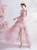 In Stock:Ship in 48 Hours Pink Tulle Prom Dress With Split