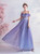 In Stock:Ship in 48 Hours Purple Sequins Appliques Prom Dress