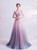 In Stock:Ship in 48 Hours Pink Sequins Tulle Prom Dress