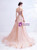 In Stock:Ship in 48 Hours Long Purple Tulle Pleats Prom Dress