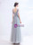 In Stock:Ship in 48 Hours Gray V-neck Appliques Prom Dress